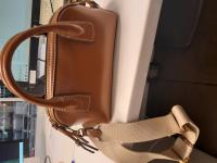 CS1283/2025 BAG IN BROWN IMITATION LEATHER